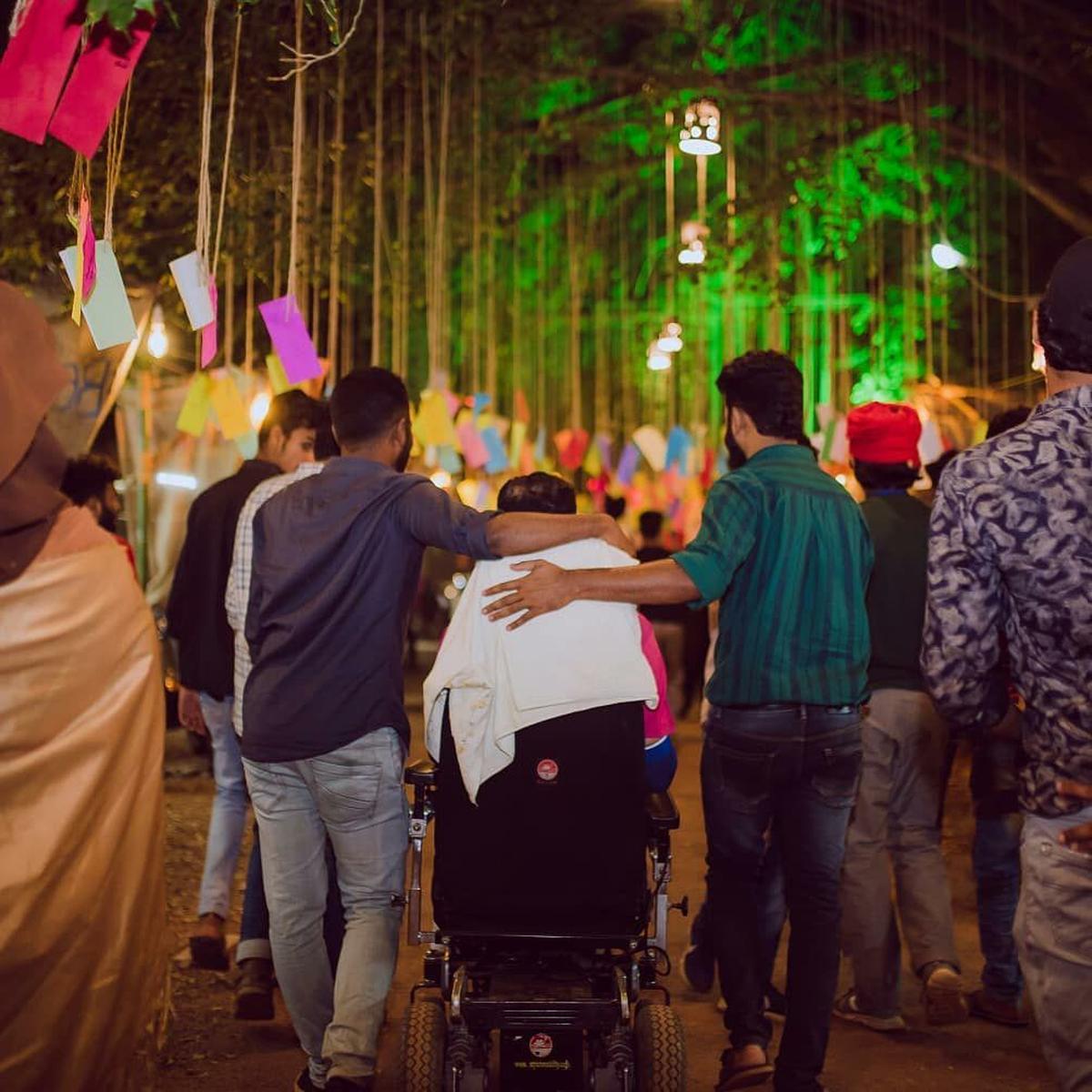 An event organised by Students in Palliative Care at IPM, Kozhikode.