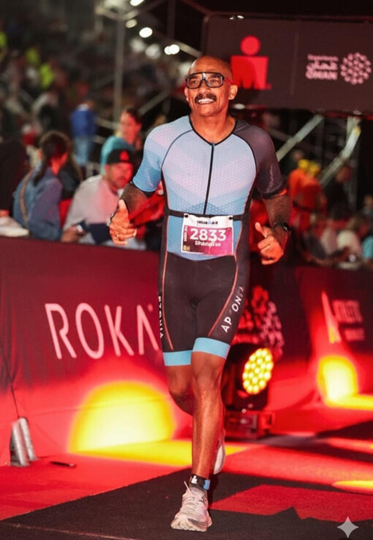 शानवास अब्दुल हकीम आयरनमैन कैलेला-बार्सिलोना में प्रतिस्पर्धा कर रहे हैं।