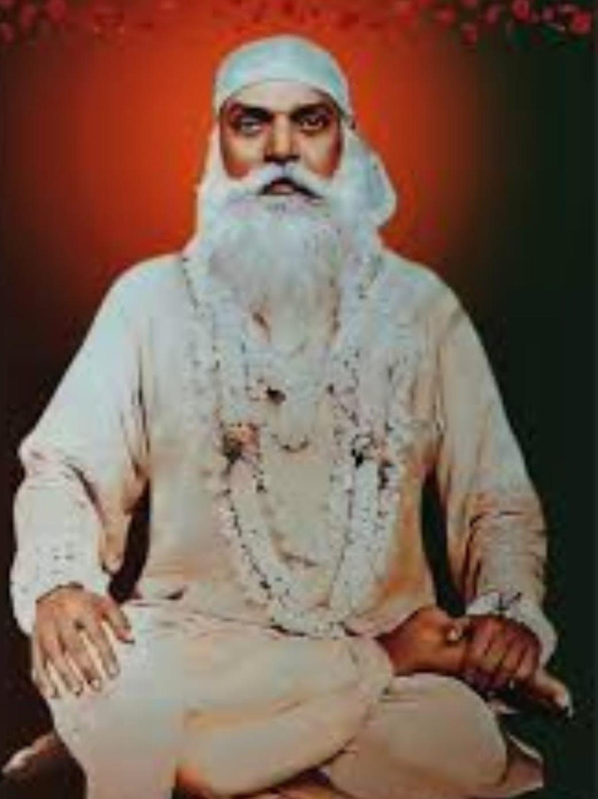 हजरत खादर वली बाबा का एक चित्र