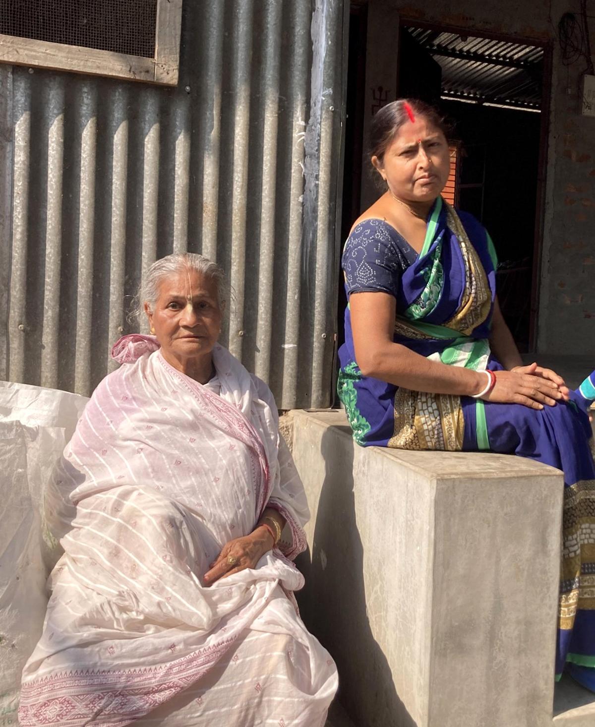 पोचापोटी सूत्रधार, जो 1960 के दशक में बांग्लादेश से प्रवास के बाद किशनगंज के नेपालगढ़ इलाके में बस गईं।