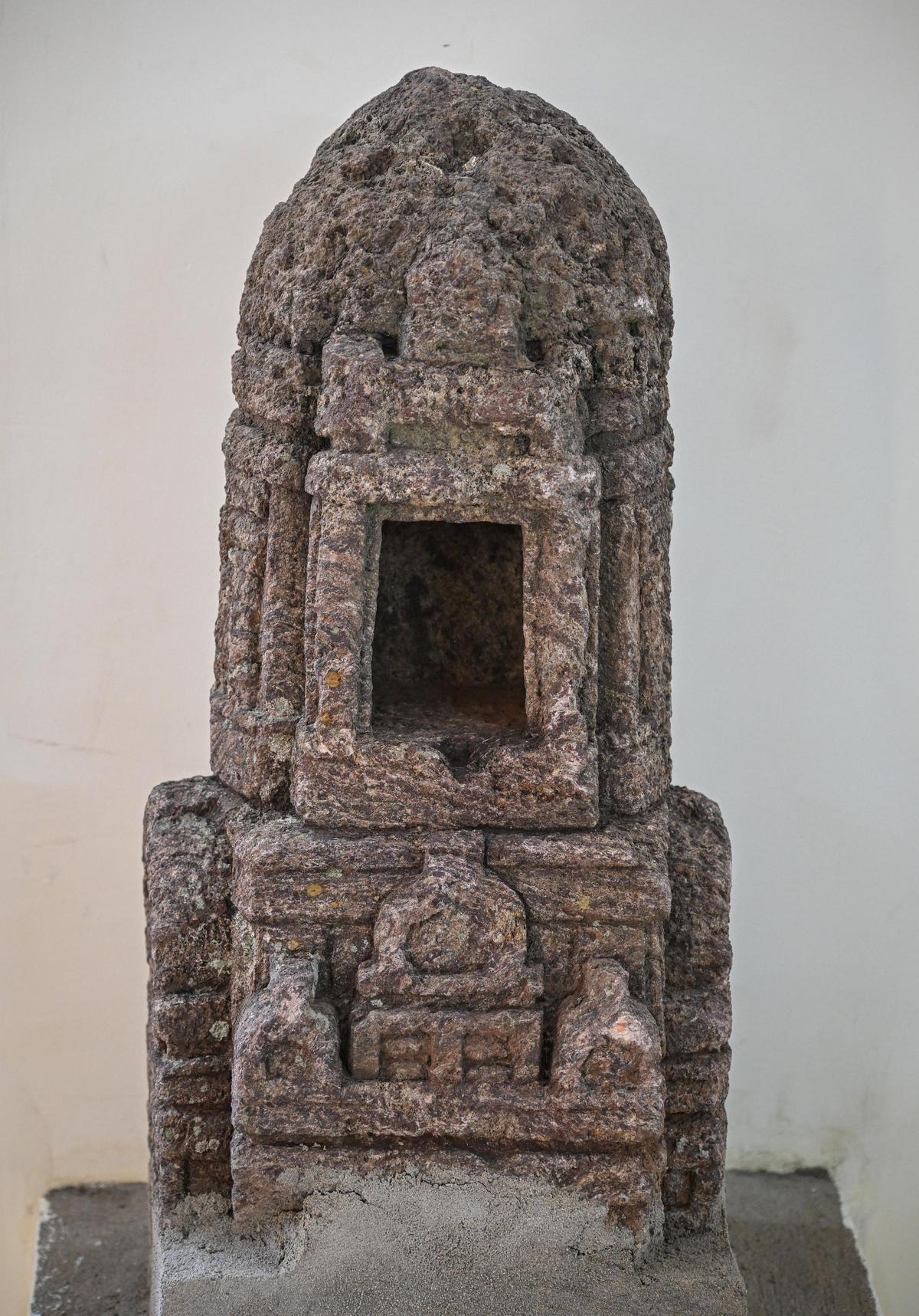 The excavated remains on display at the newly built Interpretation Centre at the 3rd century BC Buddhist site of Thotlakonda in Visakhapatnam. The centre, developed to showcase artefacts and explain the site’s historical significance as an ancient monastic complex overlooking the Bay of Bengal, is set to be opened to the public soon. The excavated remains on display at the newly built Interpretation Centre at the 3rd century BC Buddhist site of Thotlakonda in Visakhapatnam. The centre, developed to showcase artefacts and explain the site’s historical significance as an ancient monastic complex overlooking the Bay of Bengal, is set to be opened to the public soon.