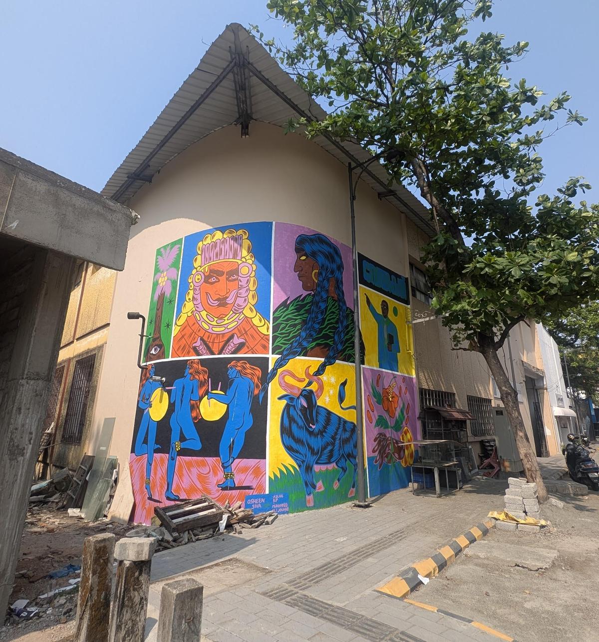 एस्पिनवॉल हाउस के पास ओशीन शिवा का काम